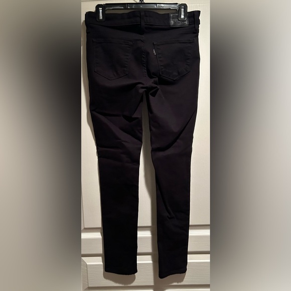 EUC - Like New - Levi’s 711 Skinny Jeans - Size 28 - Black - Picture 2 of 6